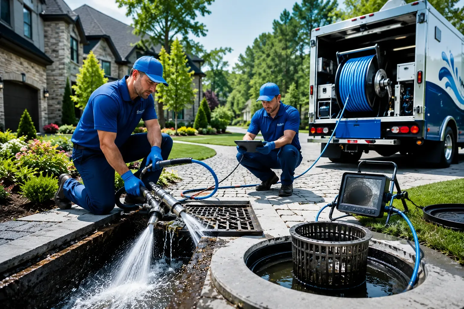 Local outdoor drain cleaning professionals in North Bergen, NJ
